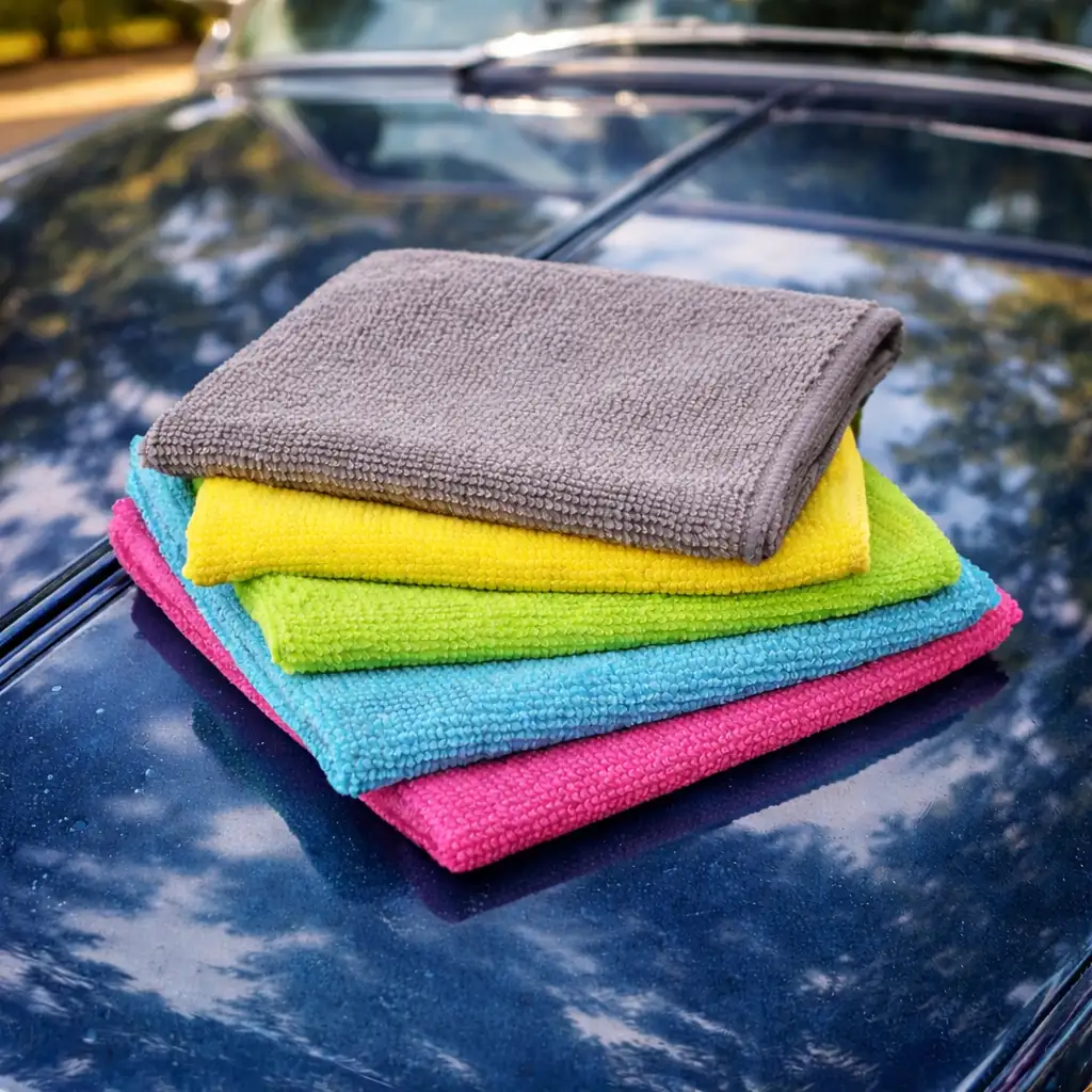 Micro fibre de nettoyage carrosserie