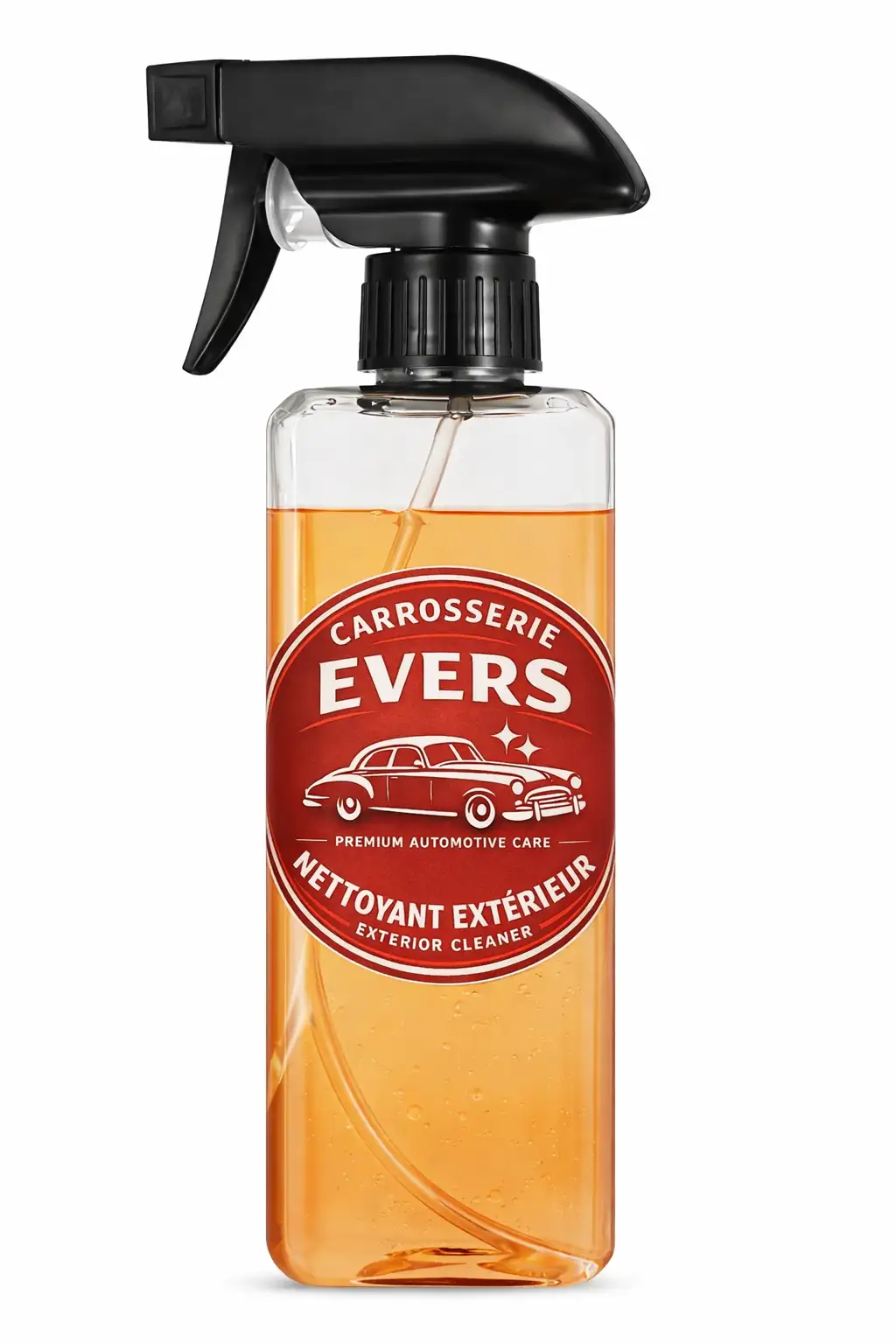 Spray lavage auto déperlant